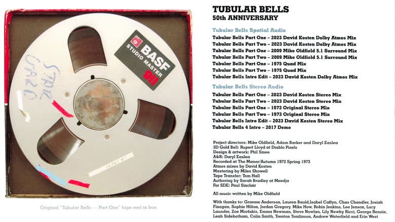 Tubular Bells 50th Anniversary (Blu-ray Audio)